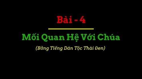 Mối Quan Hệ Với Chúa Mối Quan Hệ Với Chúa