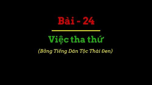 Việc tha thứ Việc tha thứ