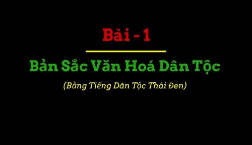 Bản Sắc Hoá Dân Tộc Bản Sắc Hoá Dân Tộc