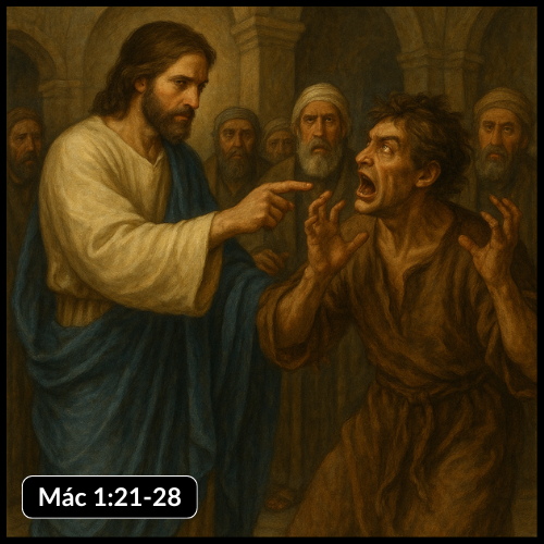 Mk. 1:21-28 Mk. 1:21-28