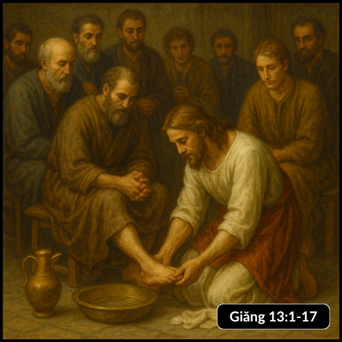 Jn 13:1-17 Jn 13:1-17