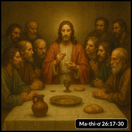 Mt. 26:17-30