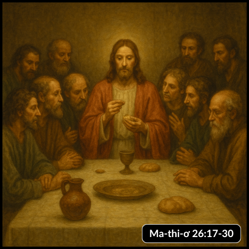 Mt. 26:17-30 Mt. 26:17-30