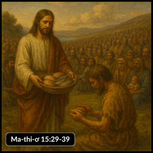 Mt. 15:29-39 Mt. 15:29-39