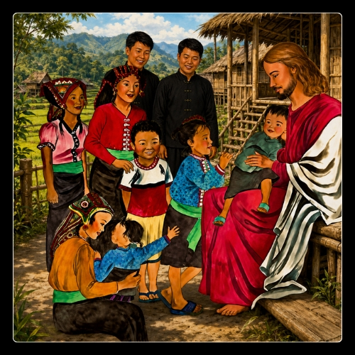 Chúa Giê-su dạy người thái
